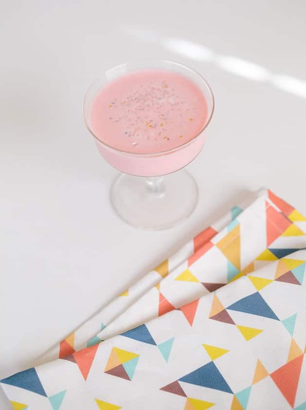 Skinny Pink Squirrel Cocktail