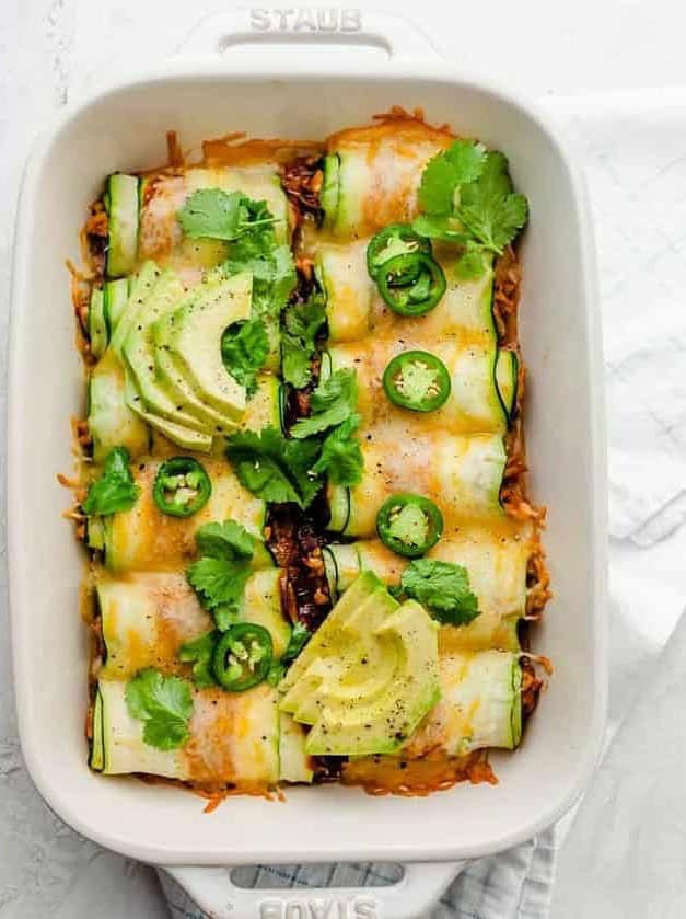 Zucchini Enchiladas