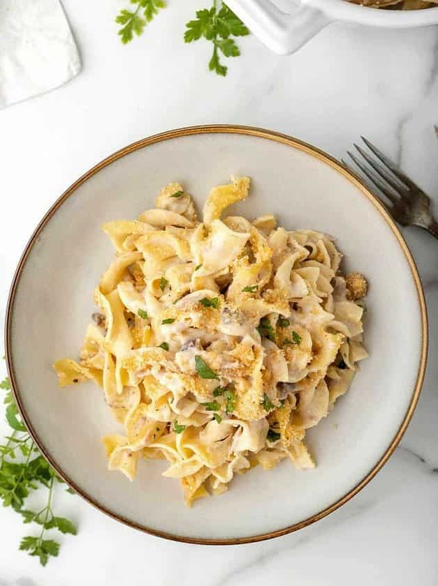 Easy Tuna Noodle Casserole