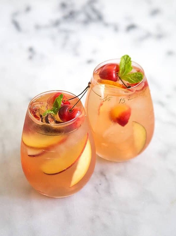 Stone Fruit Sangria