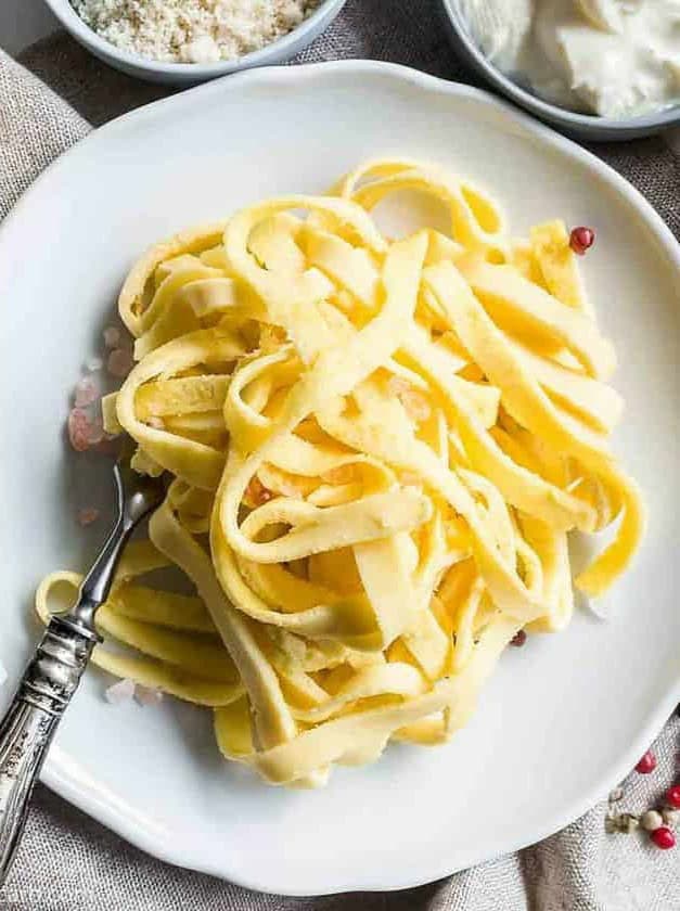 Homemade Keto Egg Noodles