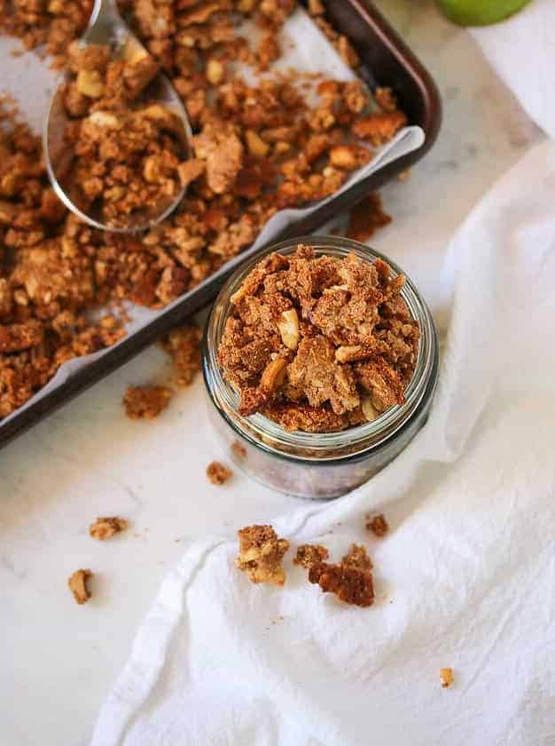 Maple Almond Butter Granola