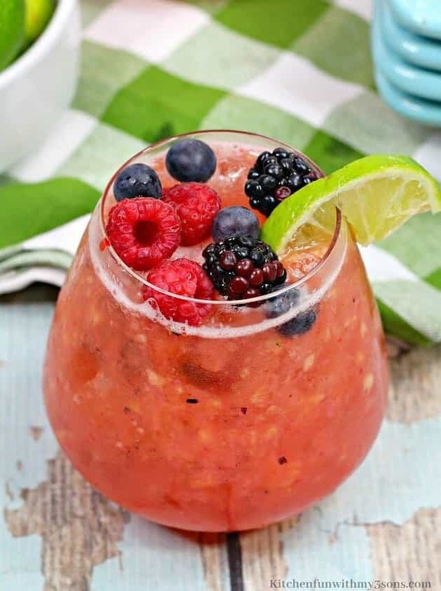 Fruity Tequila Spritzer