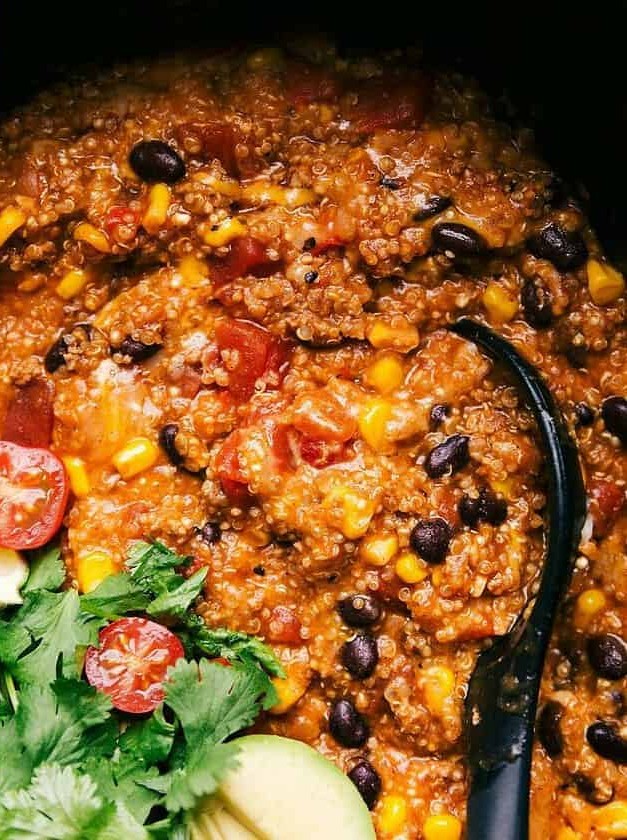 Quinoa Enchilada Crockpot