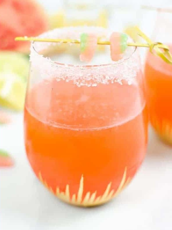 Vodka Sour Watermelon Slushies