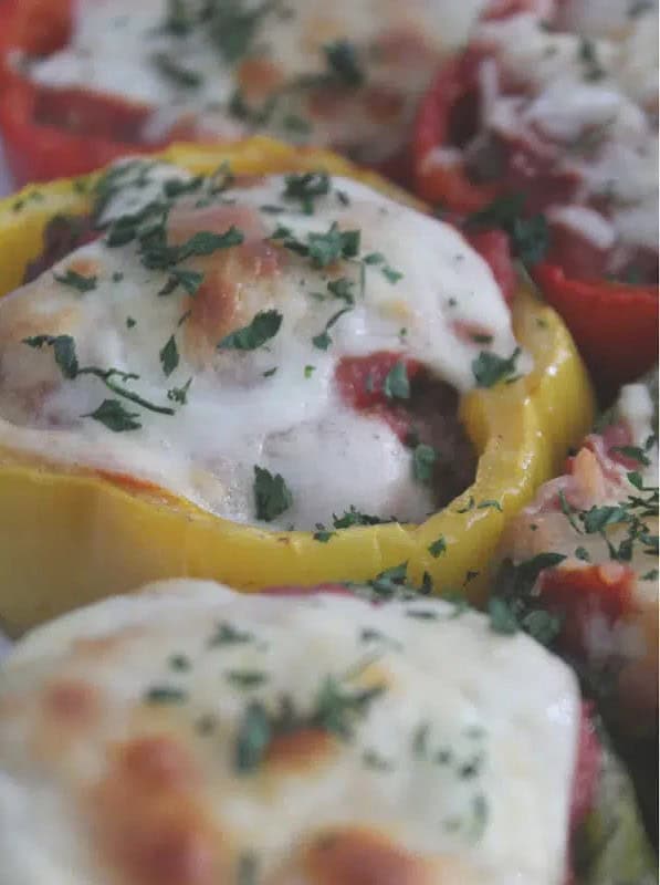 Meatloaf Stuffed Peppers