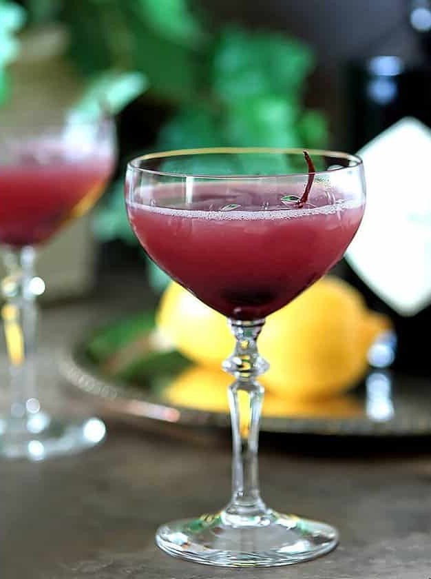 Pink Lady Gin Cocktail