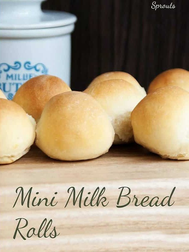 Mini Milk Bread Rolls