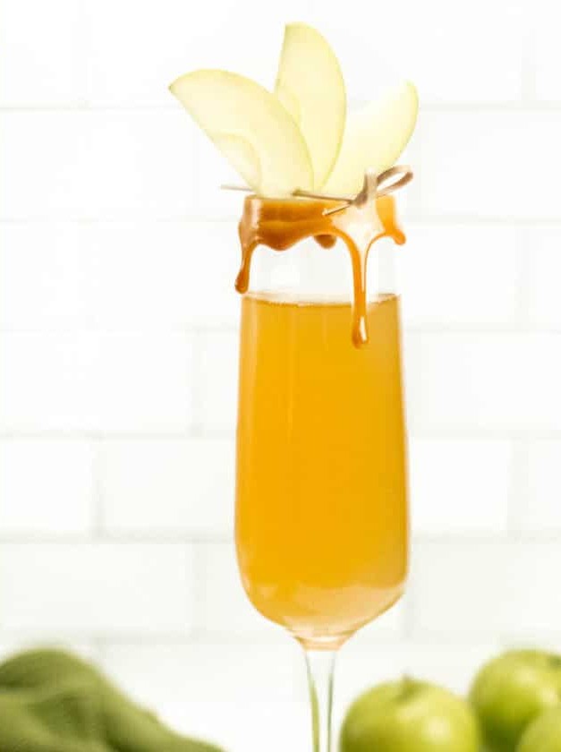 Caramel Apple Mimosas