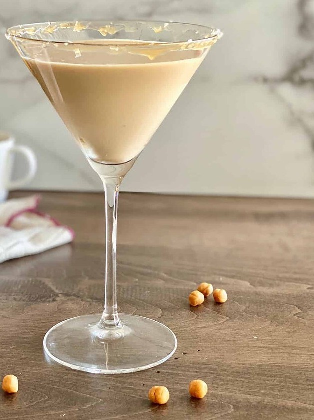 Creamy Salted Caramel Espresso Martini