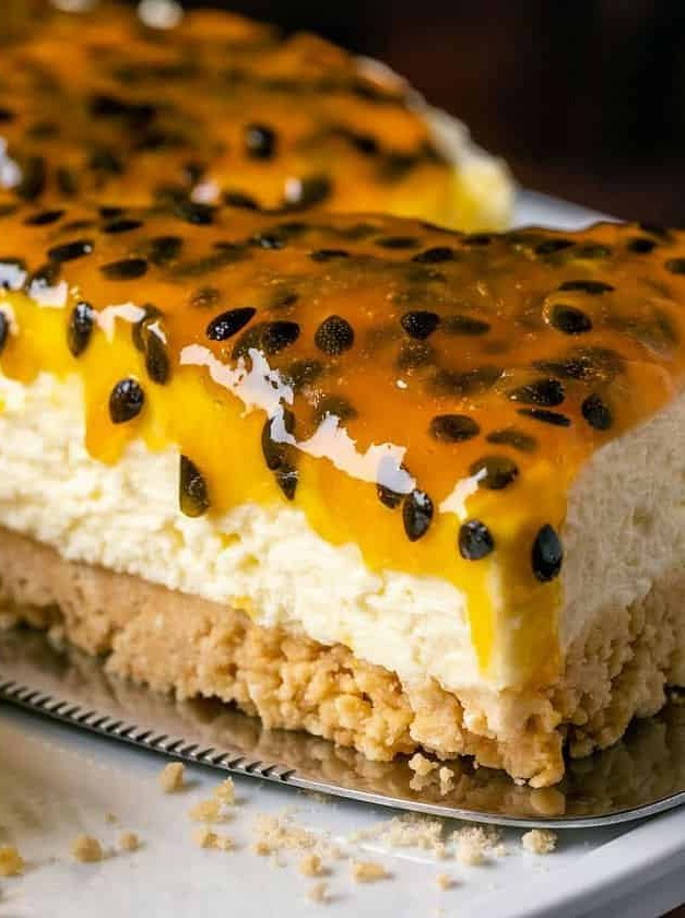 Passion Fruit Cheesecake