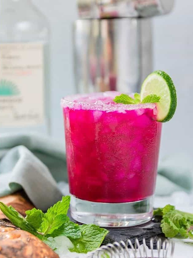 Red Dragon Fruit Margarita