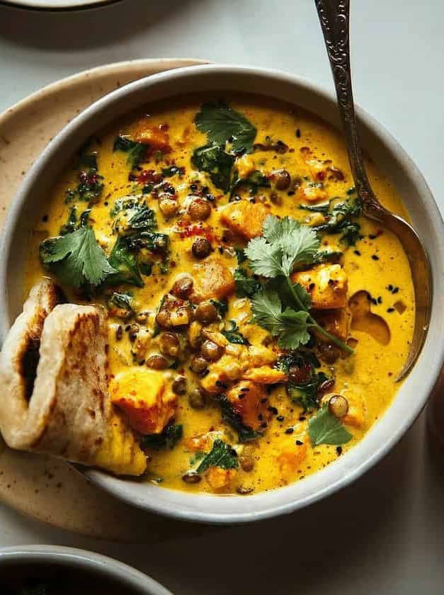 Ginger Sweet Potato and Coconut Milk Stew