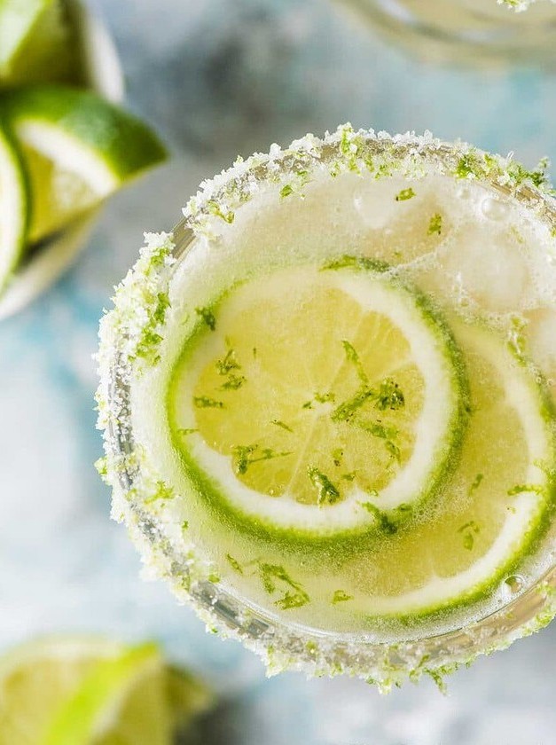 Fizzy Lime Margaritas