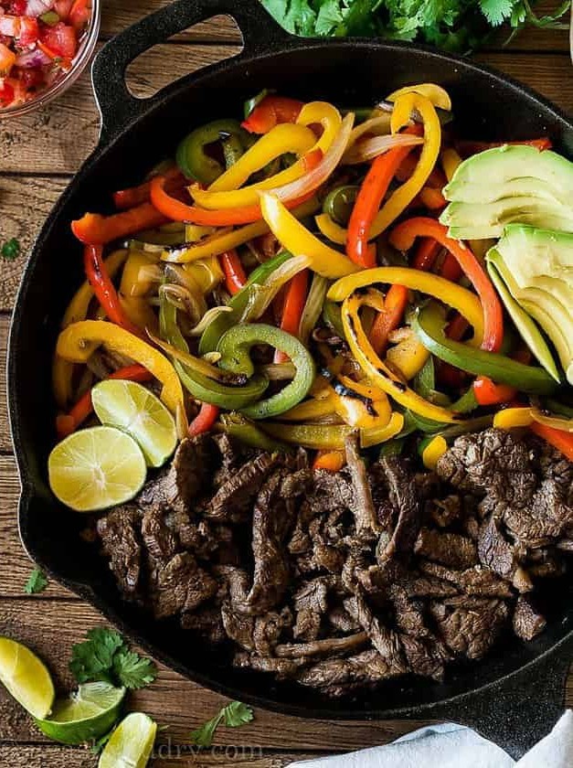 Quick Steak Fajitas