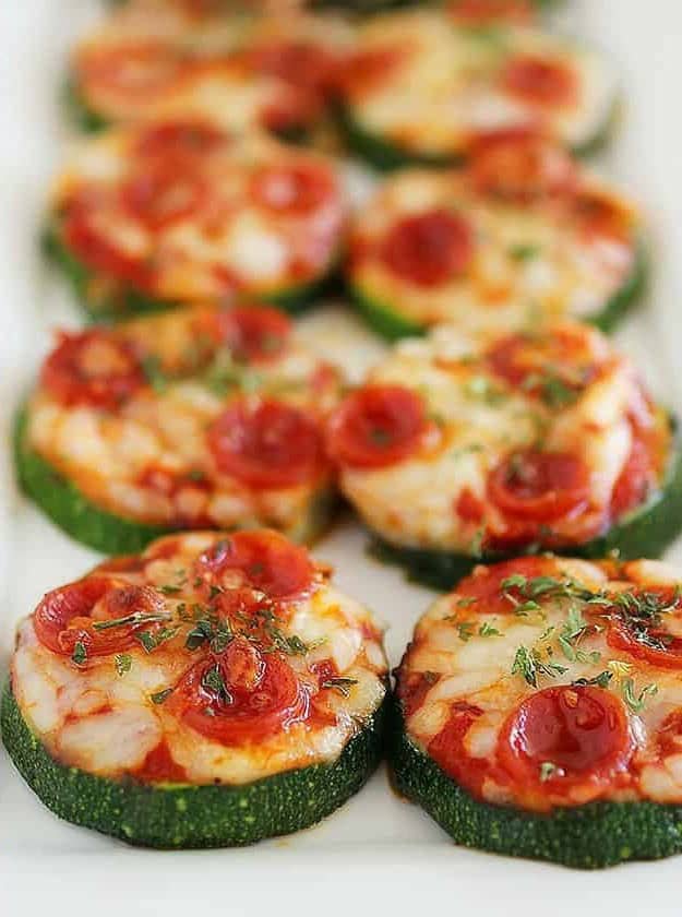 Zucchini Pizza Bites