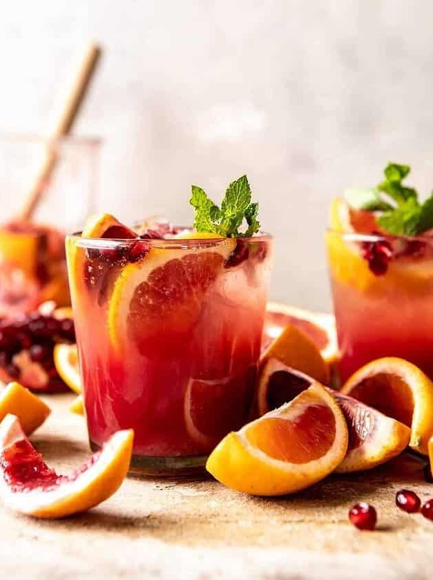 Winter Citrus Tequila Smash