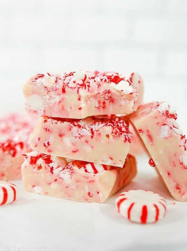 Candy Cane Fudge