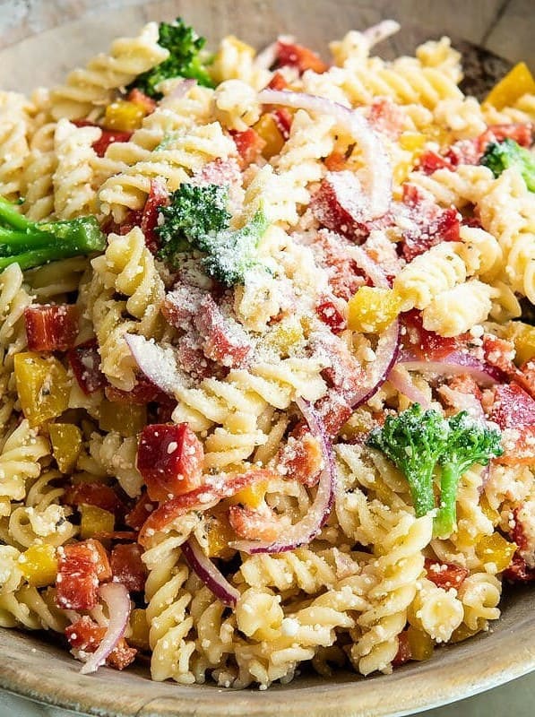 Easy Cold Pasta Salad