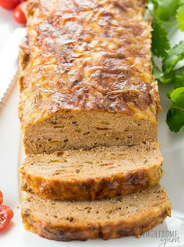 Spicy Ground Turkey Meatloaf