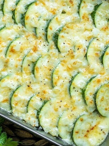 Cheesy Baked Zucchini Casserole