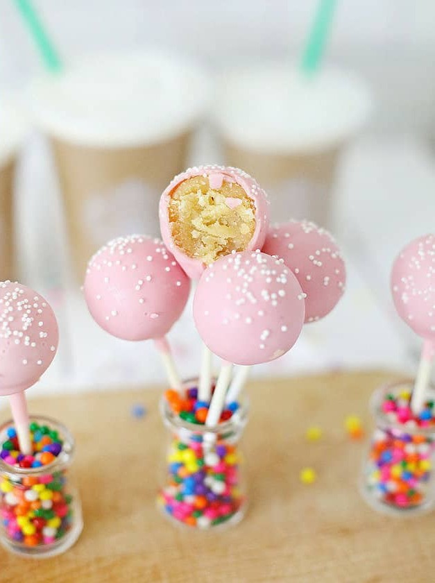 Copycat Starbucks Birthday Cake Pops