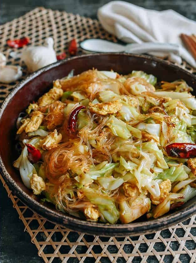 Cabbage and Glass Noodles