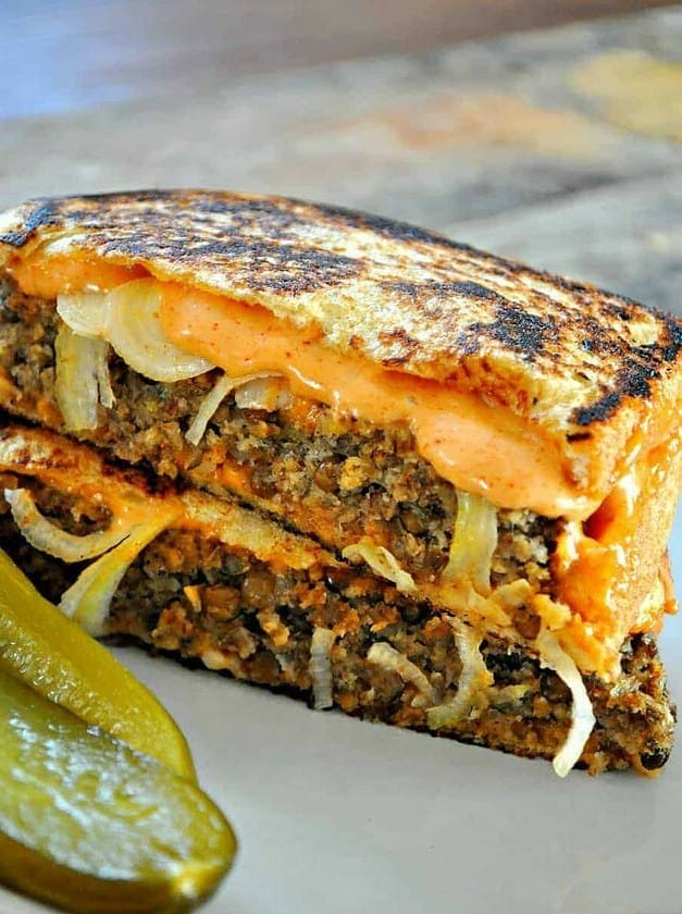 Vegan Lentil Frisco Melt