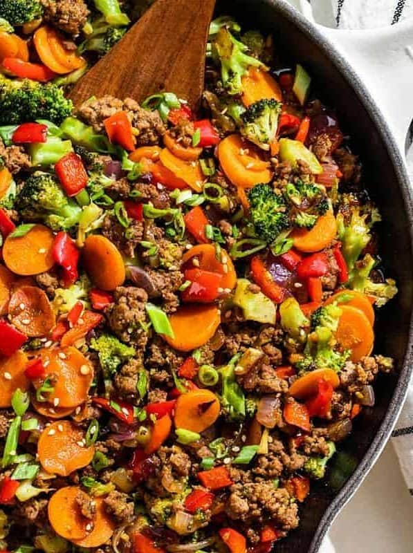 Ground Beef Stir Fry