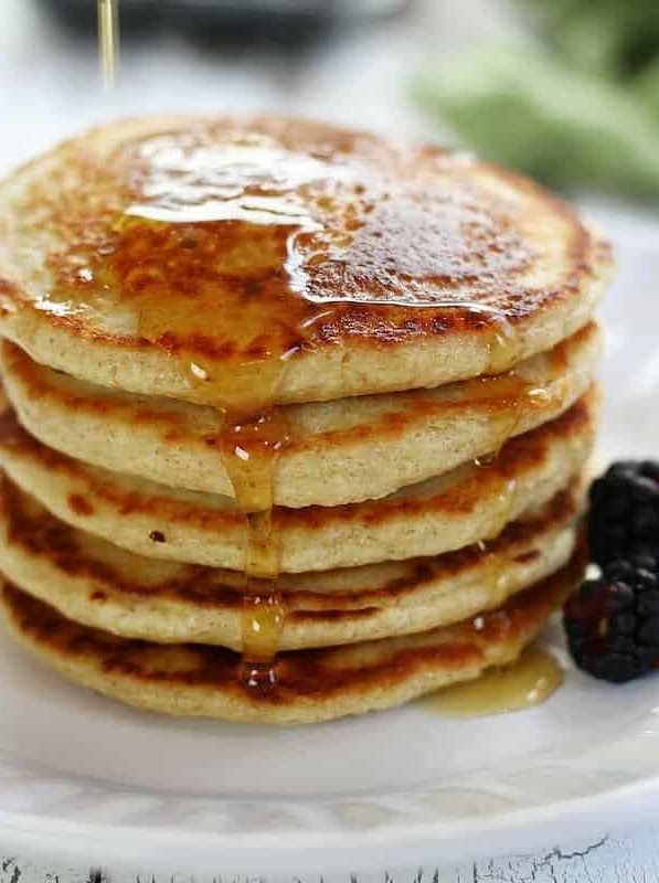 Oat Flour Pancakes