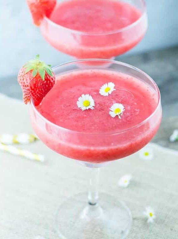 Prosecco Strawberry Slushie