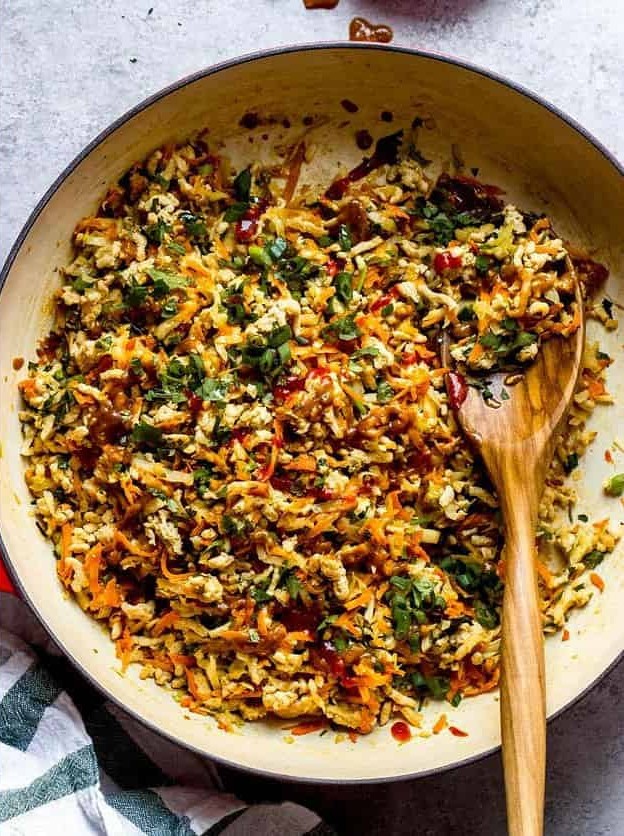 Thai Chicken and Cabbage Skillet