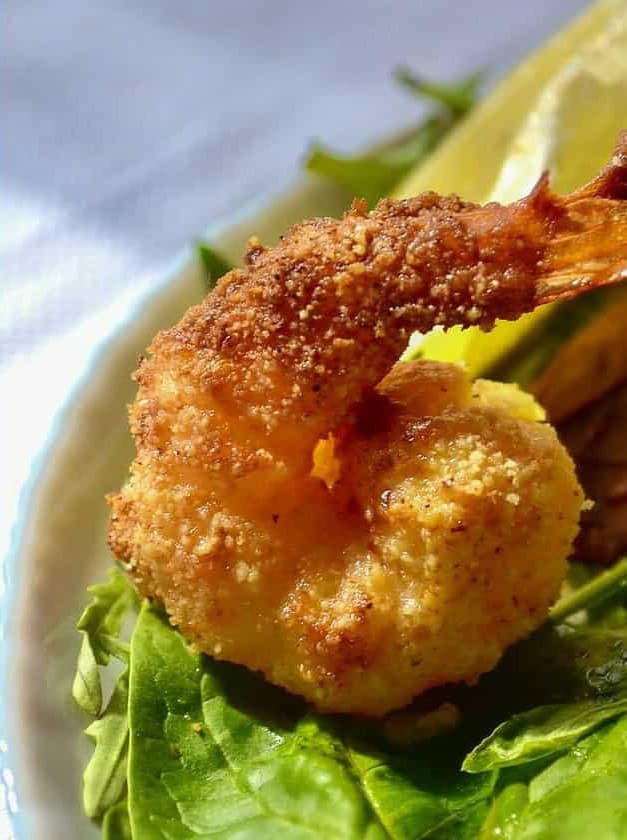 Keto Crispy Air Fryer Shrimp