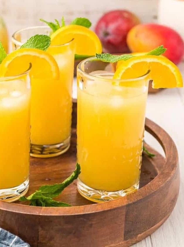 Virgin Mango Orange Mojito