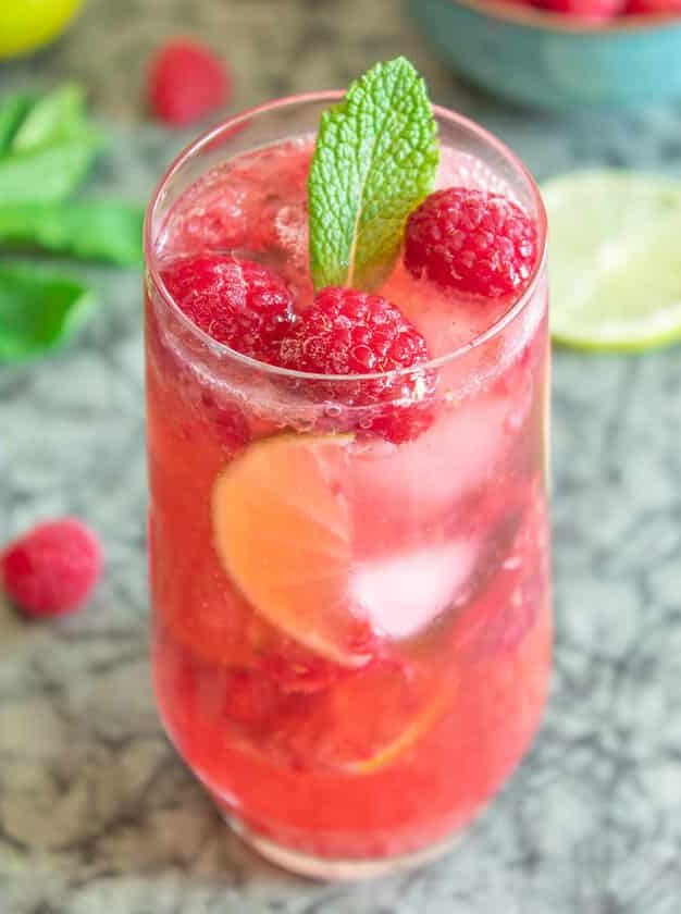 Raspberry Mojito