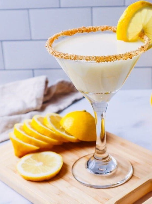 Creamy Limoncello Martini