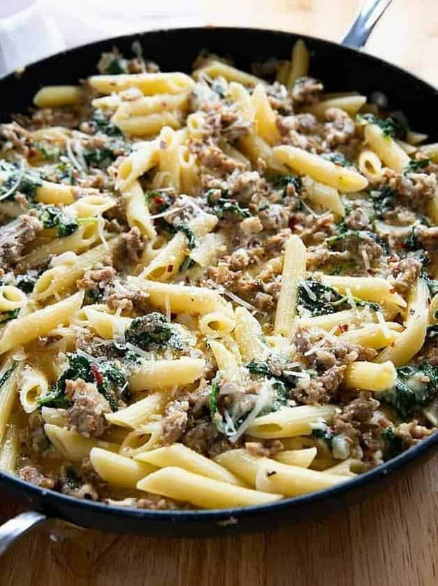 Creamy Italian Sausage Pasta