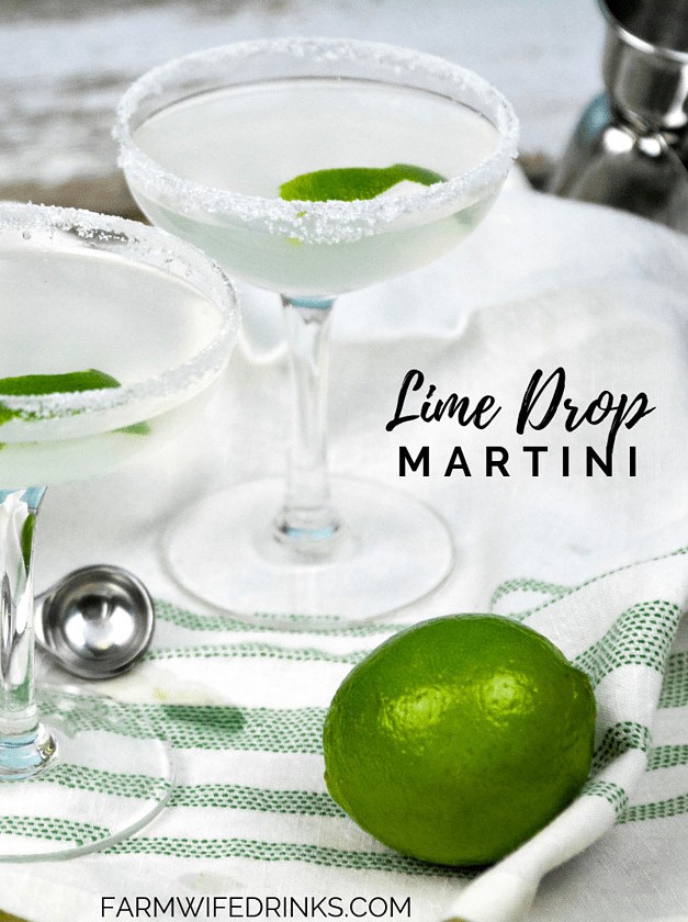 Lime Drop Martini