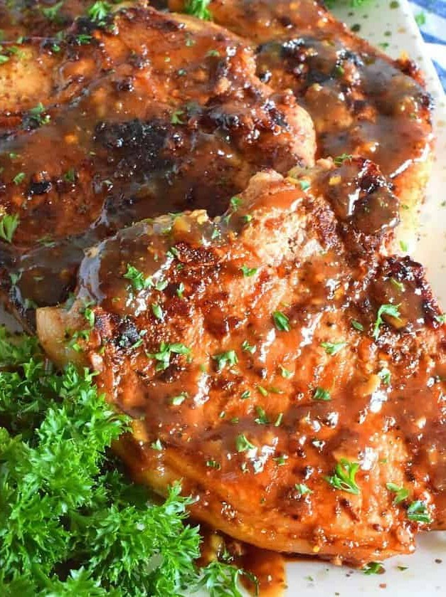 Honey Mustard Pork Chops