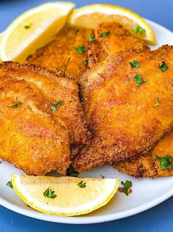 Air Fryer 3 Ingredient Fried Catfish