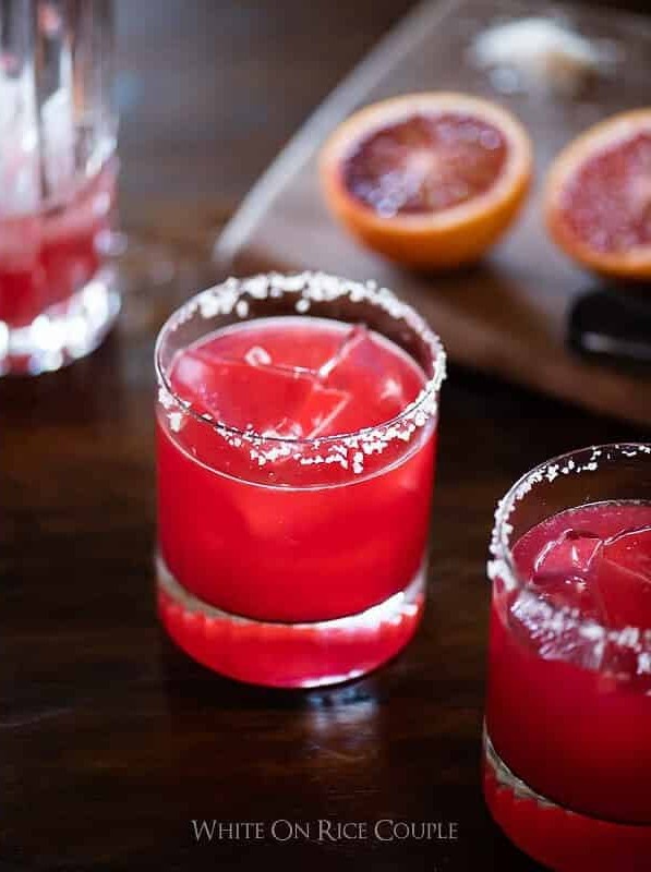 Blood Orange Margarita With Bitters