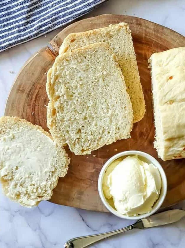 Bread Machine Garlic Bread