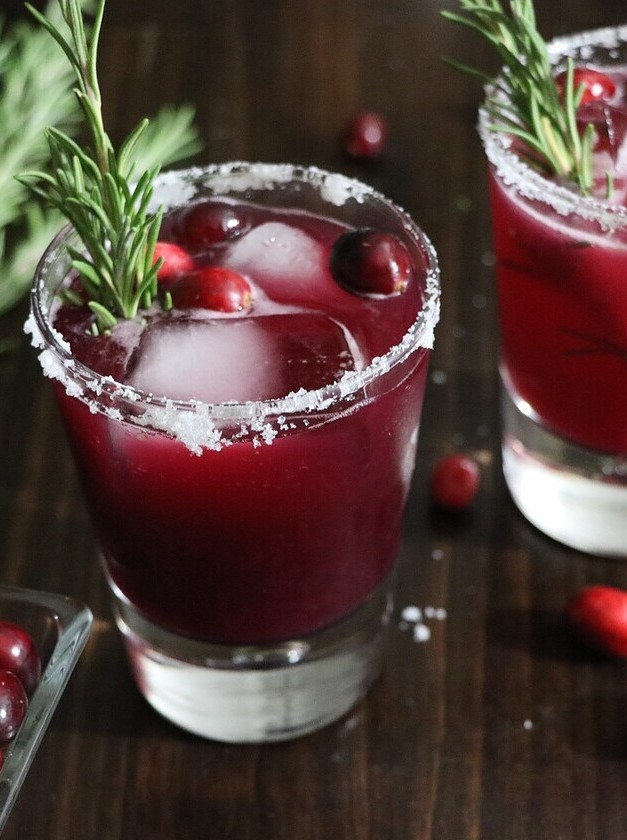 Holiday Mistletoe Margarita