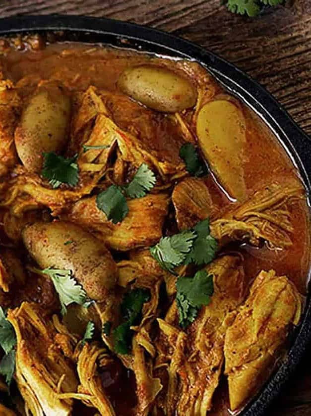 Indian Chicken Stew with Potatoes