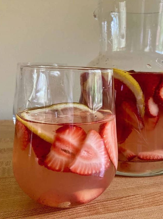 Strawberry Rose Sangria