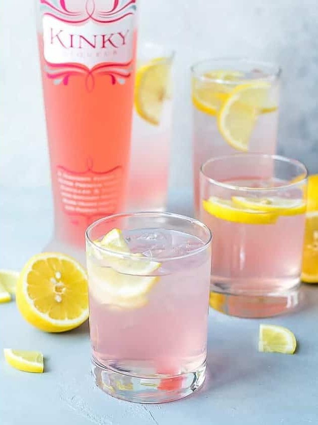 Pink Lemonade Vodka Cocktail