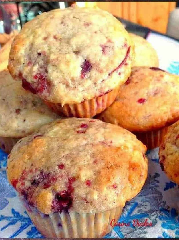 Cranberry Lemon Muffins