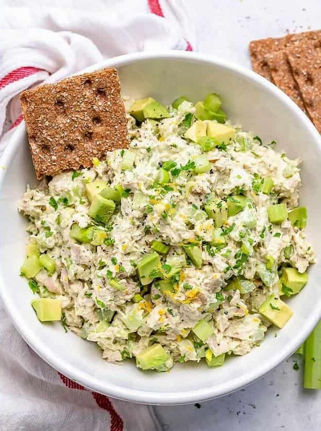 Easy Avocado Chicken Salad