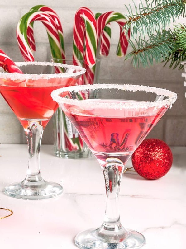 Candy Cane Martini