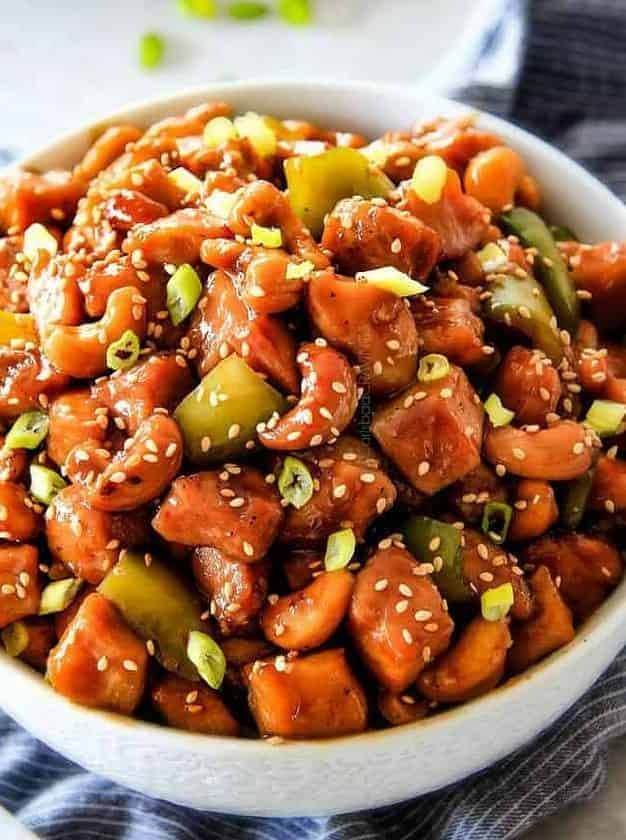 Slow Cooker Cashew Chicken